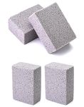 QWORK® 4Pcs Grill Cleaning Brick, Pumice Cleaning Block, BBQ Cleaning Tool, Remove Oil Stains for Grilling