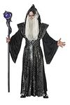 Mens Dark Wizard Costume Small/Medi