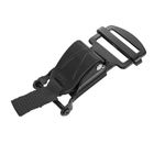 Helmet Quick Release Buckle Kit, Motorcycle Helmet Accessories Chin Strap Clip Adapter Quick Release Disconnect Pull Buckle Compatible with D-Ring Half 3/4 Full Face Helmet (Black)