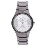 Titan Analog Silver Dial Men's Ceramic Watch-Nl1696Qc02/Np1696Qc02