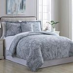 Pacific Coast Textiles 8 piece printed reversible bed in a bag Olivia Queen, Polyester