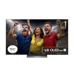LG OLED65C55LA 65-Inch OLEDevo 4K UHD Smart TV, (α9 AI Processor Gen7, Dolby Atmos, Freeview Play and Amazon Alexa, 120Hz) [Model 2025]