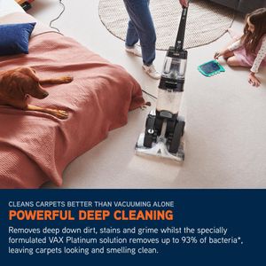 Vax Platinum Power Max Carpet Cleaner – Upright, Handheld Spot & Wash Tools, Black