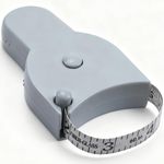 Draduo Measuring Tape for Body Measurements, 60 Inch 3D Measuring Tape, Arms Chest Thighs or Waist for Personal Trainer or Home Fitness Goals (Blue)