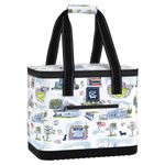 SCOUT The Stiff One - Large, Soft, Lightweight, Insulated Cooler with Hard Bottom, Beach, Family, Travel, Picnic Cooler