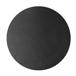 Nonskid Round Rubber Furniture Gripper Pad for Protecting Hardwood Floor Tile Floor and More from Scratching Fits Recliners, Swivel Chairs, and More, Black, Pack of 1