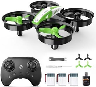 Holy Stone HS210 Mini Drohne für Kinder, RC Quadrocopter Helikopter Ferngesteuert mit 3 Akkus 21 Min. Lange Flugzeit,Automatische Höhenhaltung,3D Flips,Headless Modus Ideal für Anfänger Jungen,grün,C0
