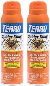 TERRO T2302 Spider, Ant, Roach, and Other Insects Killer Aerosol Spray – 2 Pack