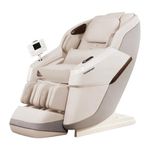 VComfortUK MediFit Pro Max 3D Full Body SL-Track Zero Gravity Massage Chair with Soft 3D Rollers, Air Compression & Smart Control Panel - 2026 addition (Beige)
