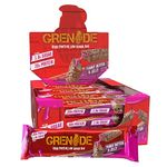 Grenade High Protein, Low Sugar Bar - Peanut Butter & Jelly, 12 x 60 g