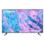 Samsung 75 Inch CU7100 UHD HDR Smart TV (2023) - 4K Crystal Processor, Adaptive Sound Audio, PurColour, Built In Gaming TV Hub, Smart TV Streaming & Video Call Apps And Image Contrast Enhancer