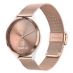 TRUMiRR For Garmin Vivomove HR/Vivoactive 3 / Vivoactive 5 Watchband Women Men, Mesh Stainless Steel Watch Band for Garmin Venu/Venu Sq/Venu Sq 2 / Vivomove 3 / Luxe/Style/Trend