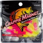 Leland Lures 1 3/4" Crappie Magnets (15 Pack), Pink/Chartreuse