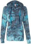 MV Sport Tie Dye Sweatshirts Hoodies for Women Rainbow Lightweight Pullover - Cotton Fleece Hoodie for Fall Winter Outfits