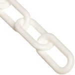 Mr. Chain Plastic Barrier Chain, Wh