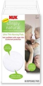 NUK Ultra Thin Disposable Nursing Pads, 66 Count (Pack of 2)