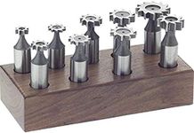 Steelex M1082 Woodruff Keyseat Set, 9-Piece