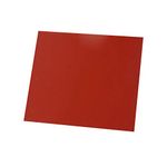 Red Silicone Rubber Sheet Roll High Temperature Thick Commercial Grade (1/8x12x12 inch)