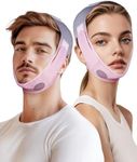 Reusable Anti-Snoring Chin Strap & V-Line Face Slimmer – Soft Silicone Jaw Support, Adjustable Strap for Comfortable Sleep, Fits 23-27 Inch Head (Snore Relief & Facial Contouring)