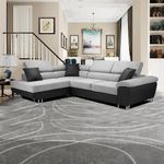 Anton Premium 3 Seater Sofa Bed, Le