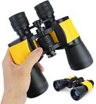 NOCOEX 20X50 Powerful Binoculars for Adults Kids Durable Waterproof HD Professional Travel Binoculars with Large Objective Lens Clear BAK4 FMC Porro Prism for Bird Watching Travel Hunting Sightseeing