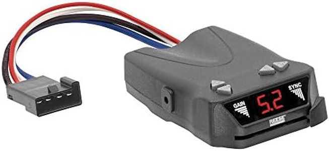 REESE Towpower 8507111 Brakeman IV Digital Brake Control, Small Compact Design