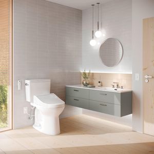 Toto Washlet+ C5 Elongated Bidet Toilet Seat – Heated, Soft Close
