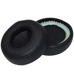 Replacement Ear Pads Earpads for Monster Beats by Dr. Dre Pro Detox Over-Ear Headphone Earpad Cushion (Black)