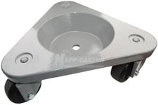 Tri Wheel Cup Dolly with 3" Hard Ru