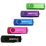 EASTFUN 5 Pack 8GB USB Flash Drive 