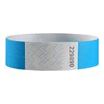 WristID™ Tyvek Paper Wristband Blue Color Pack of 1000 on Amazon