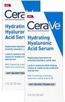 CeraVe Hyaluronic Acid Face Serum | 1 Oz Each | Hydrating Serum for Face With Vitamin B5 | for Normal To Dry Skin | Paraben & Fragrance Free, 2 Pack