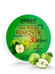 INSIGHT NAIL POLISH REMOVER WIPES_APPLE (30 WIPES)