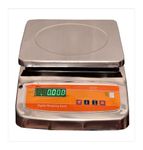 GTECHNOLOGY Stainless Steel Weighing Scale 50kg x 2 gram weight machine for shop (fb 50kg New)