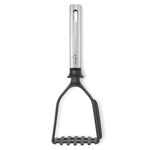 Starfrit Gourmet Steel - Nylon Potato Masher - Stainless Steel Handle - High Heat-Resistant Nylon