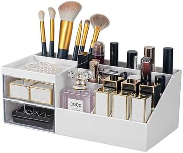 MumdoYAL Organizer Trucchi, Porta Trucchi、Porta Trucchi Organizer, Organizer Bagno per cosmetici con cassetti, per comò, bagno, camera da letto