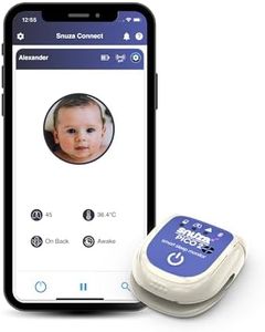 Snuza Pico 2 – Smart Sleep Monitor | Connect to App Or Use As Standalone Device | Tracks Movement, Sleep Patterns, Body Position & Skin Temperature | Real-Time Alerts for Safer Sleeping