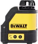 DEWALT Line Laser, Self-Leveling, Cross Line, Red Beam (DW088K)