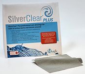 10 cm X 10 cm (4-pack) SilverClear® PLUS PROFESSIONAL Silver Dressings for Treatment of Serious Burns, Bedsores and Grievous Wounds. Registered Class 2 Medical Device. Made in Canada in our ISO 13485 certified facility