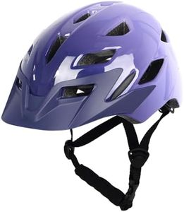 Kids Bike Helmet, Adjustable Youth Boys Girls Helmets for Ages 3-5-8-14 Years (50-57cm), Child Helmet with Visor and LED Light, Lightweight Multi-Sport Bicycle Scooter Skate Cycling Helmets