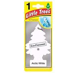 Little Trees Air Freshener Tree MTR0061B Arctic White Fragrance For Car Home Boat Caravan - 24 Pack