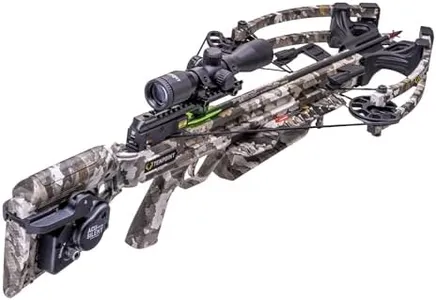 TenPoint Titan 400 Compact Profile Crossbow with T5 Trigger, Bow Hook, ACUdraw Silent, and Pro-View 400 Scope for Down-Range Accuracy (Vektra)