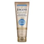 Jergens Natural Glow +Firming Daily Moisturizer & Gradual Sunless Self Tanning Body Lotion for Dry Skin, Fair to Medium Shade (200 mL)