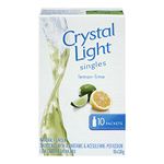 Crystal Light Lemon Lime Singles, 3.6g (Pack of 10)