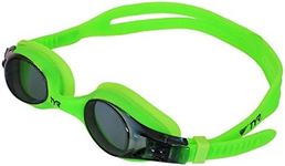 TYR Kids Swimple Swim Goggle, Smoke/Green