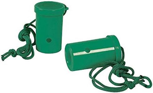 Fun Express Green Air Blaster Horns – Loud High-Impact Noisemakers for School Spirit Sports Events Pep Rallies Parades and Celebrations – Perfect for Parties Crowd Support and More – 12 Pieces