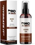 Beard Oil | Sandalwood | Large 100ml | Softens, Hydrate & Conditions Facial Hair | Promotes Growth, Reduces Dryness & Itching | Contains Natural & Premium Ingredients Argan, Jojoba, Sweet Almond & Grapeseed Oil