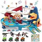 CUTE STONE Race Track Playset with 