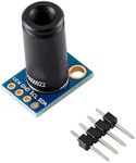EC Buying MLX90614ESF-DCI Non-Contact Infrared Temperature Sensor Module High Precision Infrared Temperature Sensor Module Long Distance 50cm Serial Port IIC Suitable for Arduino/DIY (GY-906-DCI)
