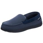 RockDove Men’s Removable Insole Slippers with SILVADUR Anti-Odor Protection, Size 11 UK Men, Navy